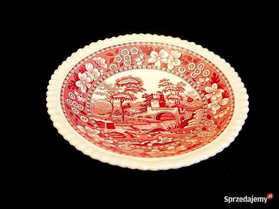 Talerz podstawka angielski Copeland Spodes Tower Porcelana i szkło Chełm