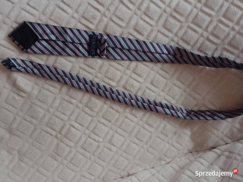 Real Brook Ekskluzywny krawat męski z Londynu Krawaty małopolskie Kraków