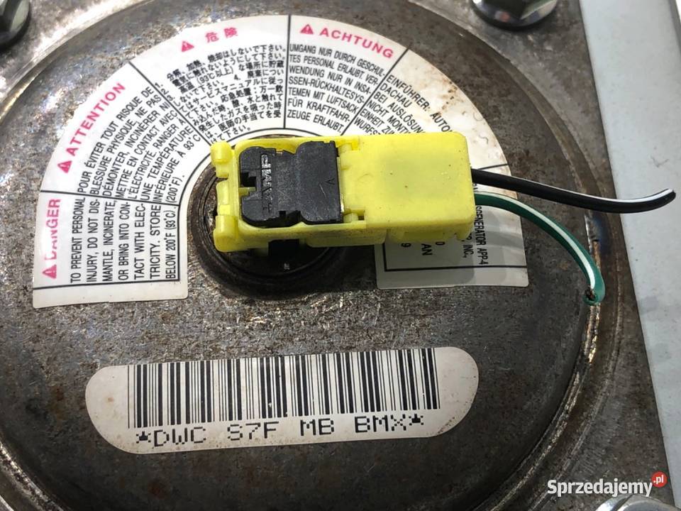 PODUSZKA POWIETRZNA PASAŻERA MAZDA 3 0309 AIRBAG Poduszki powietrzne