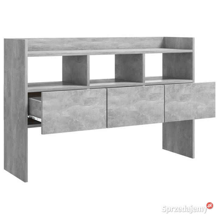 Szafka szarość betonu 105x30x70 materiał mazowieckie Warszawa