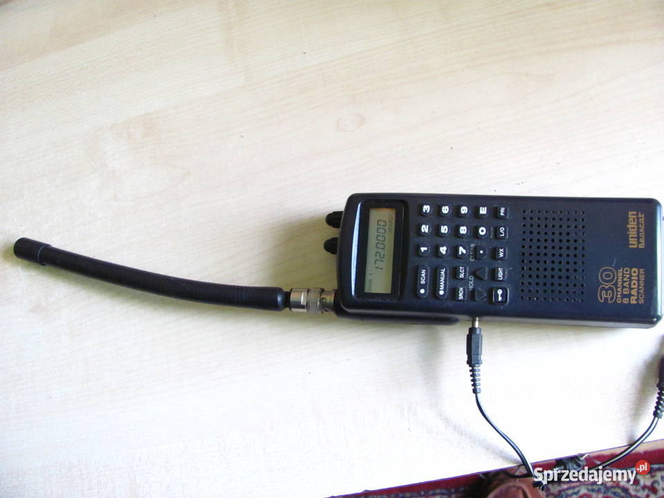 Radio nasłuchowe skaner radiowy Uniden Łódź