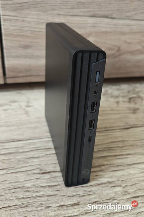 Komputer mini HP 805 G6 Ryzen 5 PRO 6core Pamięć RAM 16384 Komputery stacjonarne