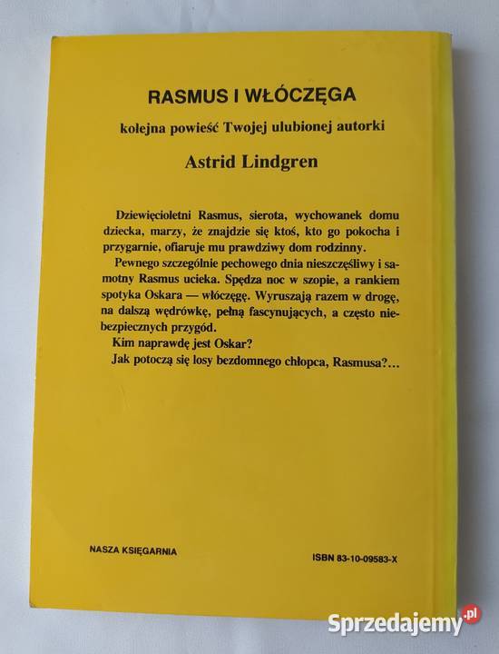 RASMUS i WŁÓCZĘGA Astrid Lindgren Hajnówka