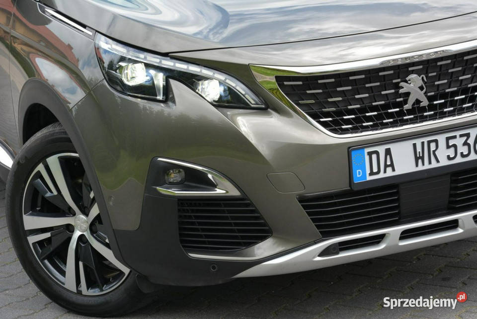 Peugeot 5008 Radar ACC Skóry Panorama 7foteli Rok produkcji 2018 Ostrów Mazowiecka