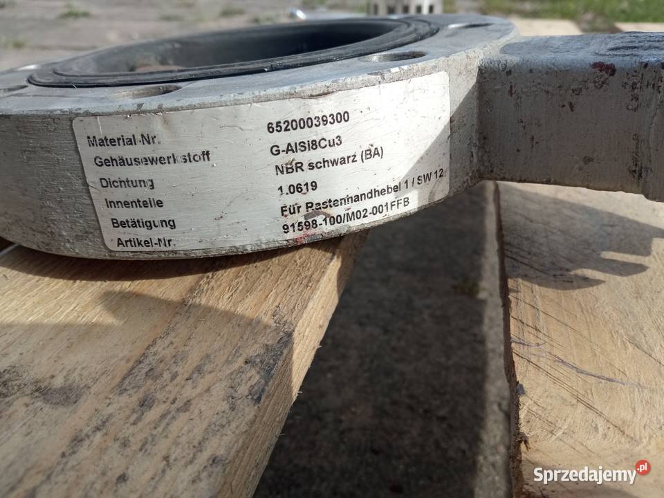 Zawór klapowy DN 100 łódzkie Pajęczno