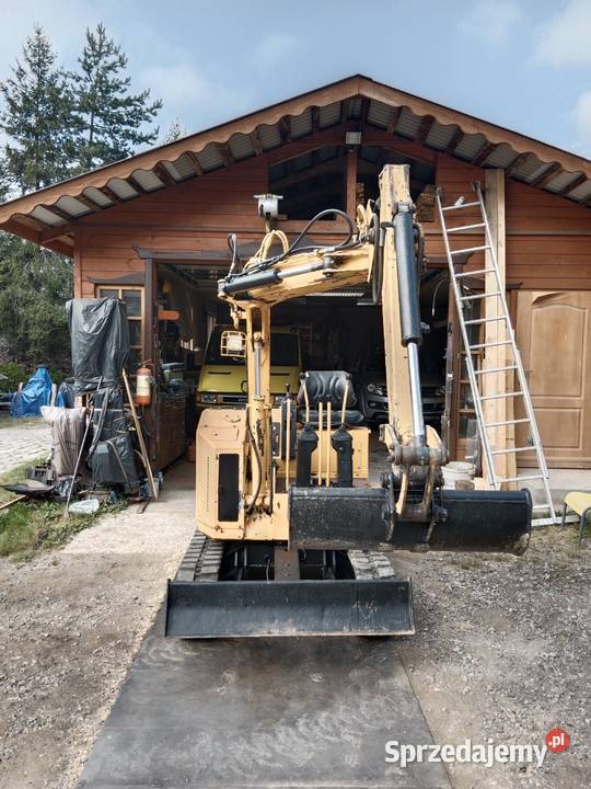 minikoparka komatsu 18l lamane ramie śląskie Żywiec sprzedam