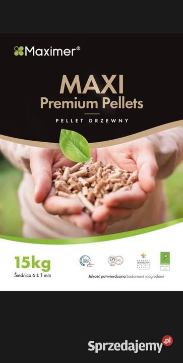 Pellet drzewny Maximer DIN A1 transport i