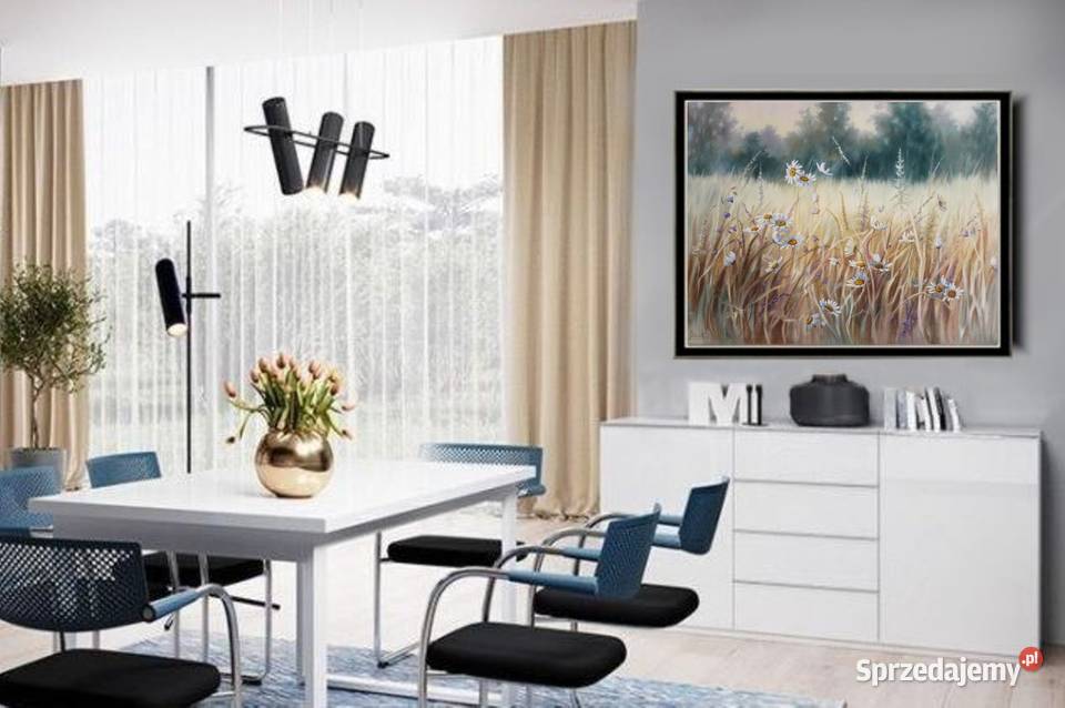 Gorąca Łąka olejny ręcznie malowany Lidia Malarstwo Malarstwo Nowy Sącz