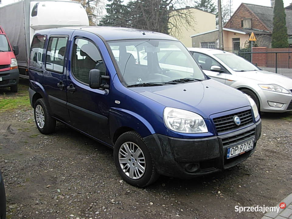 FIAT DOBLO 5 OSOBOWY 2007 265000km Częstochowa