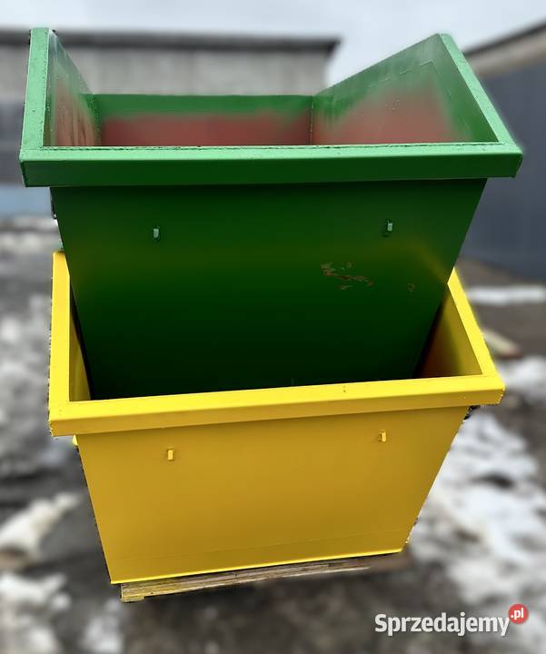 Kontener mulda hakowiec koleba 3m3 kontener na Magazynowanie Niedrzew Pierwszy