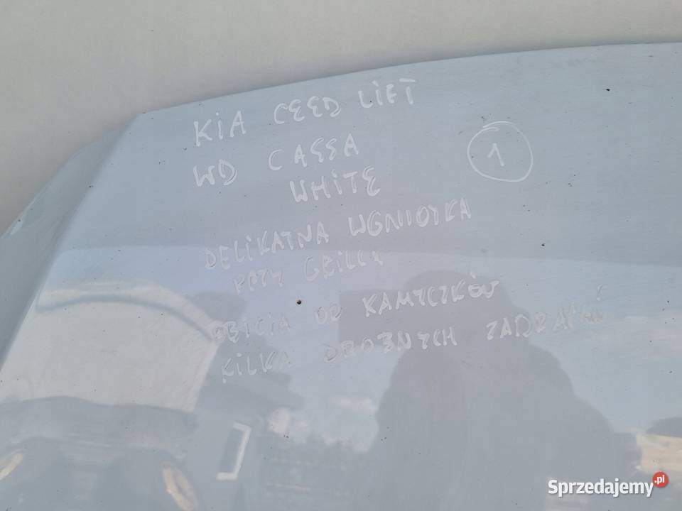 Kia Ceed Ceed LIFT 0912r PRZEDNIA MASKA POKRYWA Janów