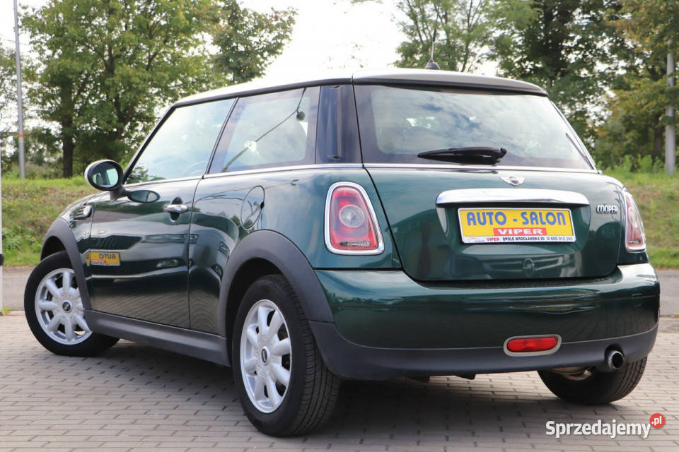Mini Cooper alu klima6bieg skóra zarejestrowany aluminiowe felgi Opole
