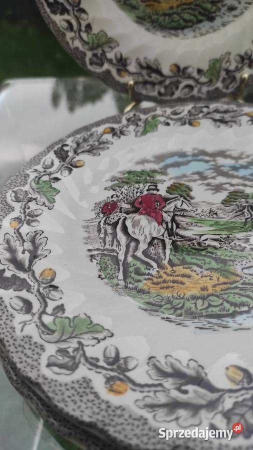 Porcelana angielska Myotts Country Life kolekcje łódzkie Pabianice