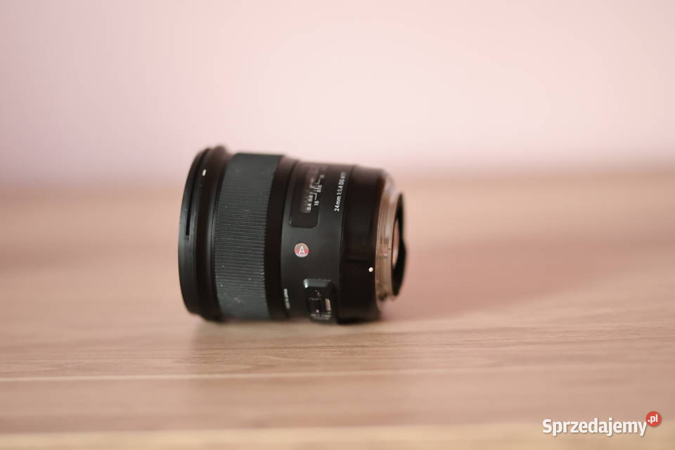 Obiektyw Sigma DG Art 24 mm f 14 EF Canon nowy Stąporków