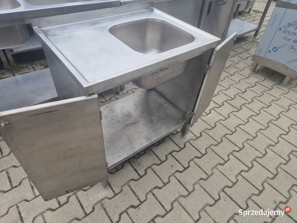 Zlew Gastronomiczny 1 Komorowy Z Drzwiami 806085 Ostrów Wielkopolski