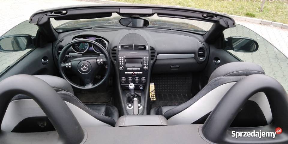 MERCEDES SLK 200 R171 AMG alu18 skóra klima lakier metallic Bydgoszcz