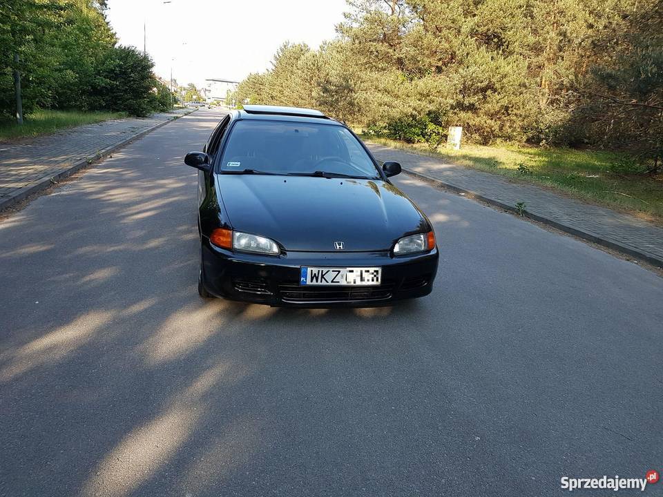 Honda Civic V Coupe EJ2 D15B7 Rok produkcji 1994 mazowieckie Kozienice