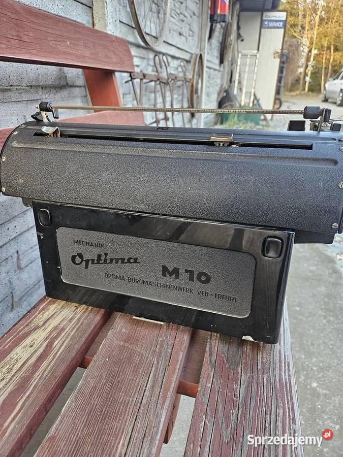 Maszyna do pisania Optima M10 Erfurt Młynek sprzedam