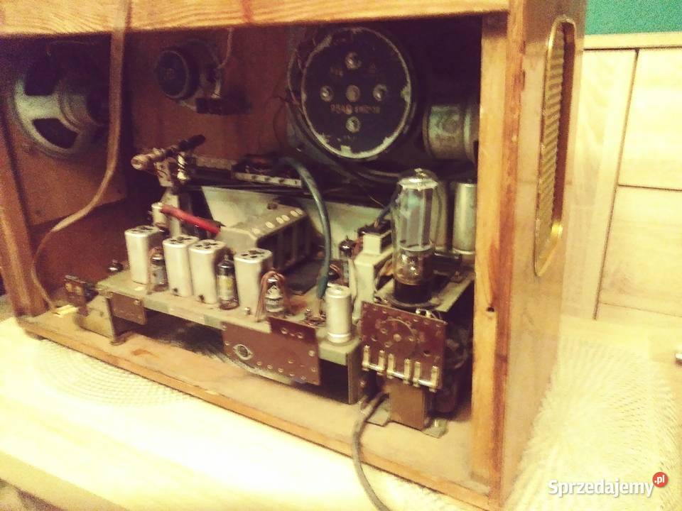 Radio lampowe Stradivari niemieckie z lat 50 Murowana Goślina
