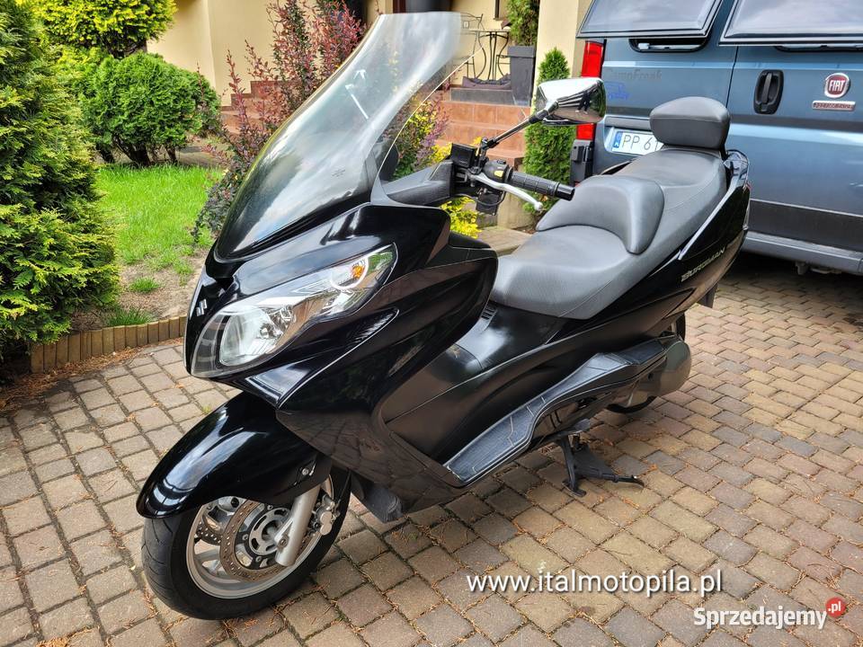 SUZUKU BURGMAN LIMITED 400i 08ritalmotopila czarny wielkopolskie Piła