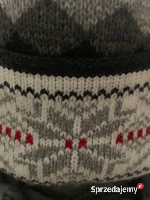 Komplet czapka z szalikiem dzianinowa damska śląskie Częstochowa