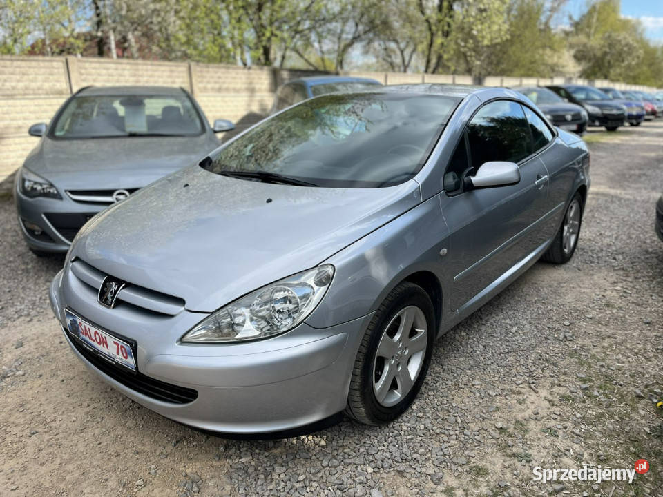 Peugeot 307 CC 20 Klima Alu El szyby KS Serw Bez serwisowany w ASO