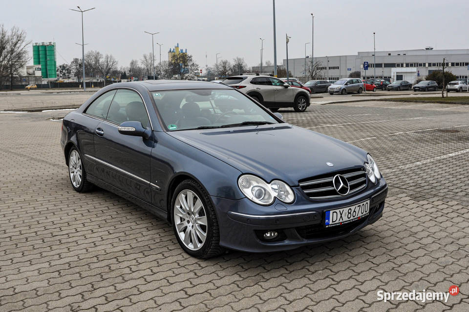 MercedesBenz CLK 30CDI 224 Automat Lift Skóry 224KM Wrocław