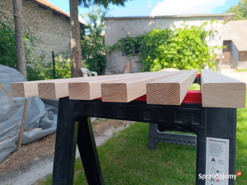 Deski ławkowe JESION 6x4 180 twarde piękny kolor Miechów sprzedam