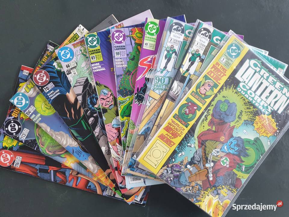 Green Lantern zestaw 11 komiksów DC USA