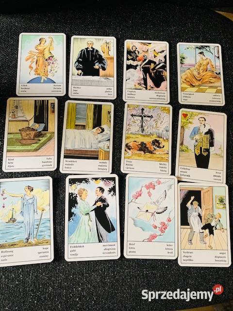 Karty cygańskie do wróżenia Piatnik Tarot Warszawa