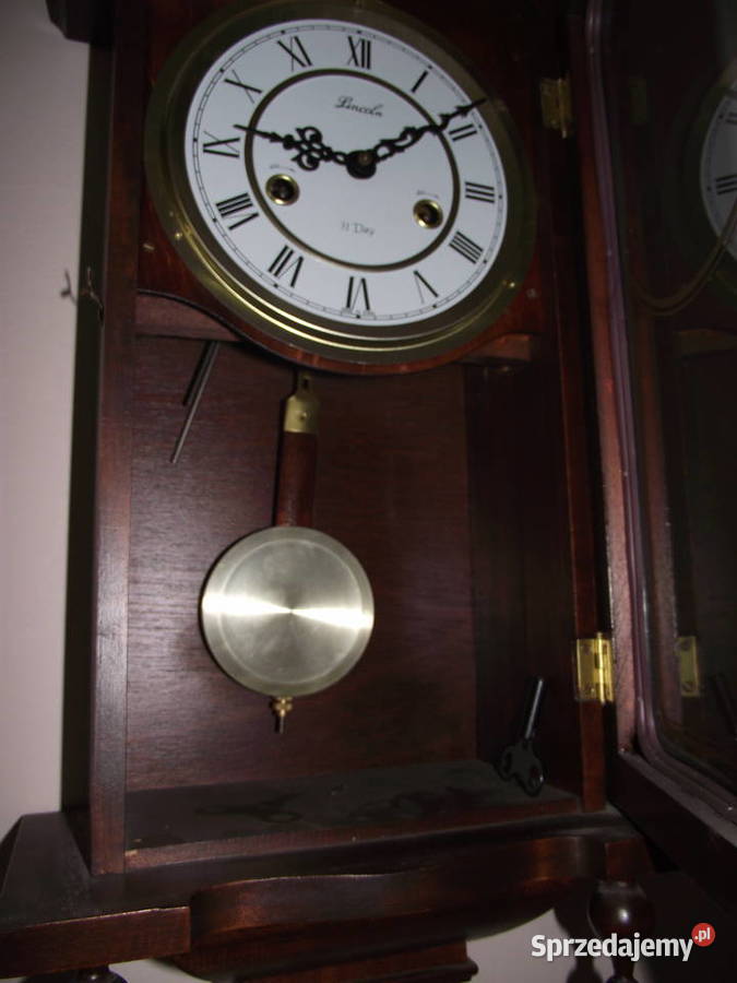 Zegar Lincoln współczesnySprawny Antyki Kraków sprzedam
