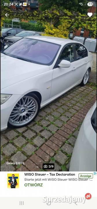 Bmw e90 20 Disel podgrzewane fotele Iława sprzedam