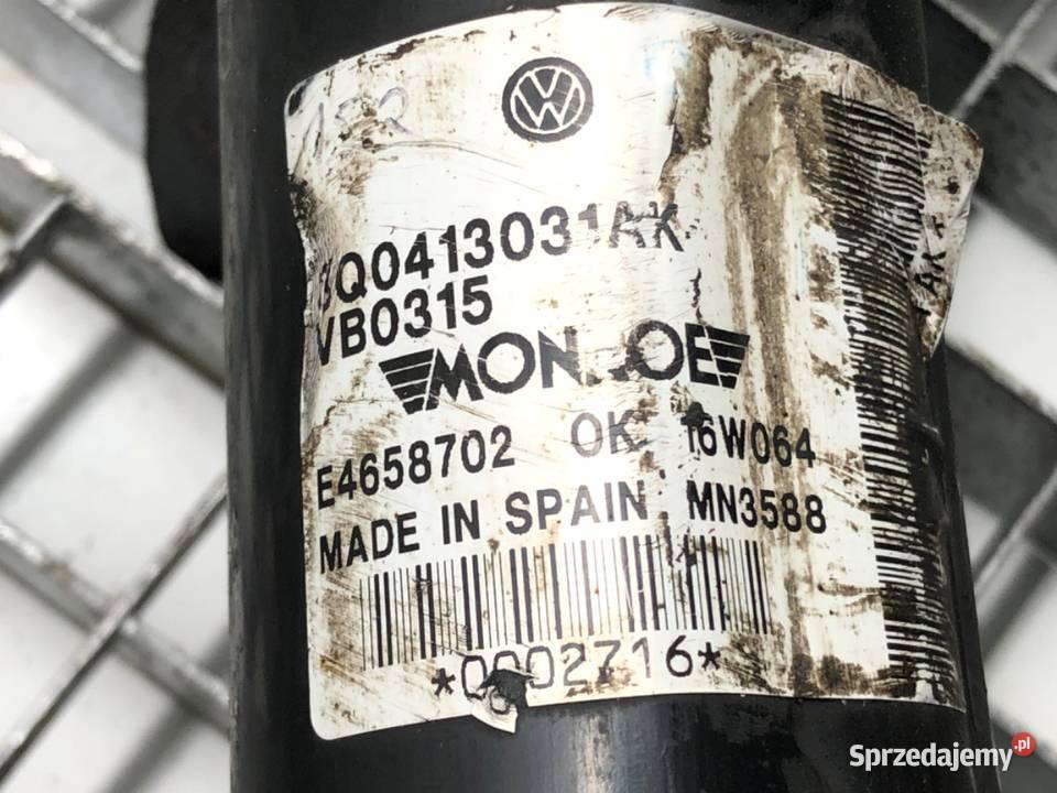 AMORTYZATOR LEWY PRZÓD ZE SPRĘŻYNĄ SKODA SUPERB podkarpackie