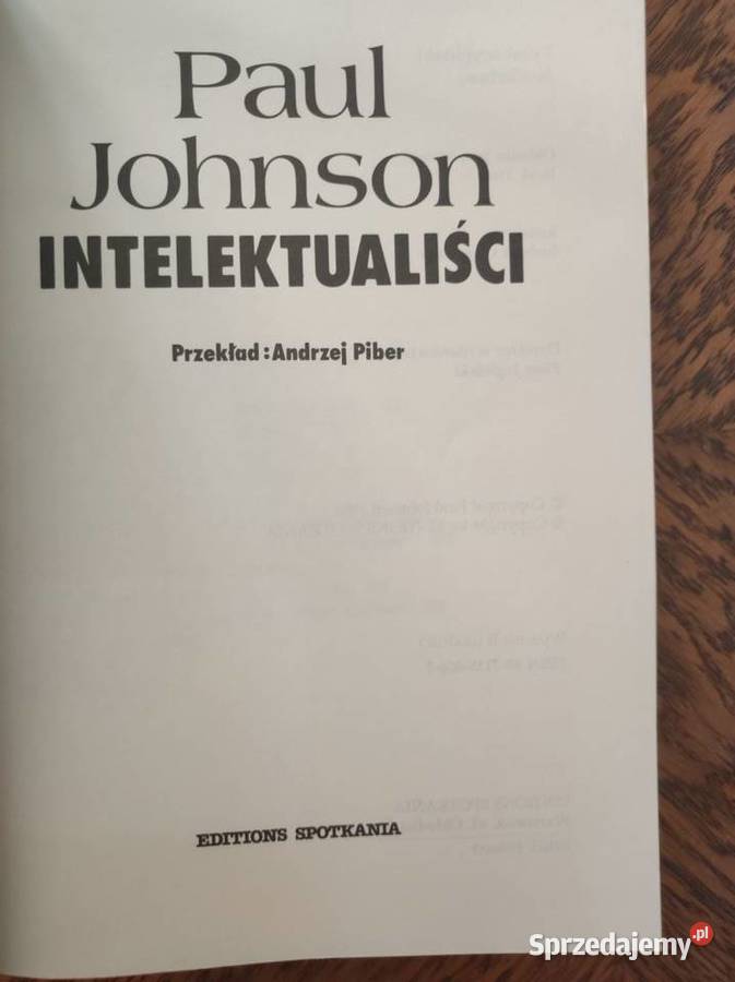 Johnson Paul Editions Spotkania świętokrzyskie Kielce