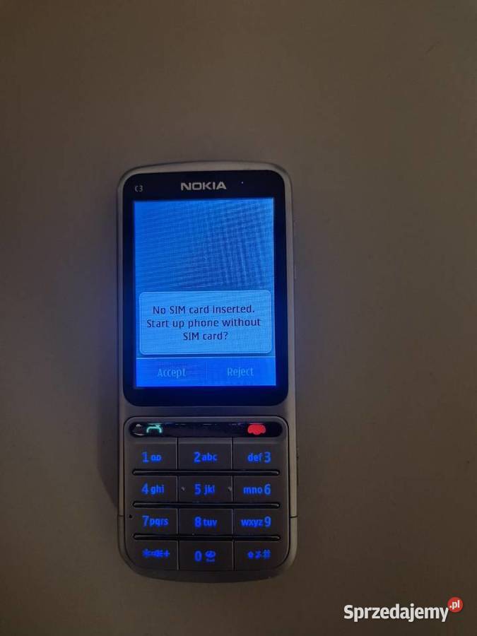 3x nokia c3 sprawne Serokomla