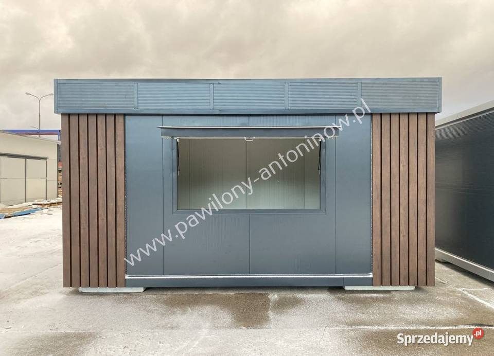 PAWILON HANDLOWY KONTENER GASTRONOMICZNY LODY Kielce