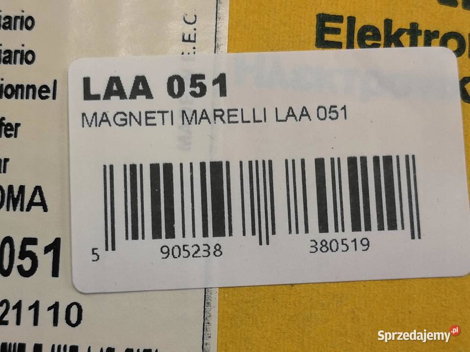 LAMPA PRZECIWMGIELNA FIAT CROMA 19851996 NOWA