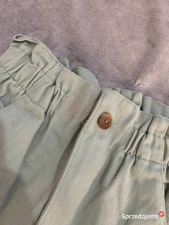 Spodnie mam jeans miętowe NOWE Jasło sprzedam