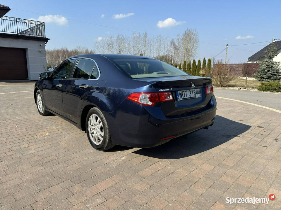 Honda Accord nowa Benzyna Gaz VIII 2008 czujnik parkowania Lipówki sprzedam