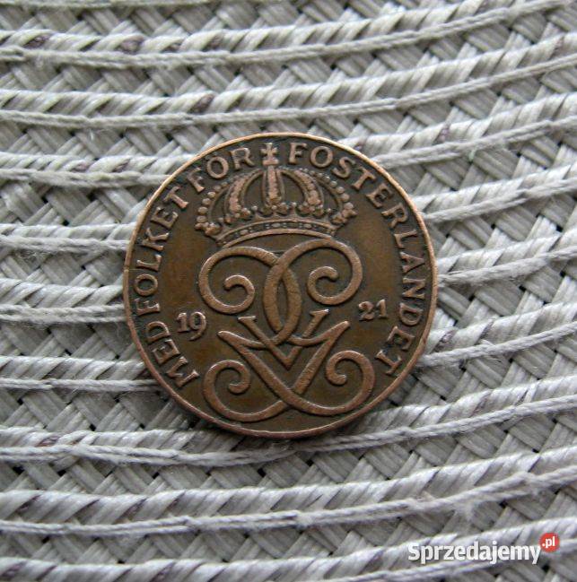 Szwecja 2 Ore 1921r Kalisz sprzedam