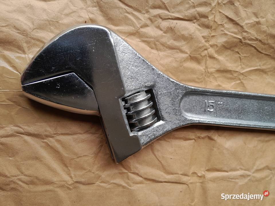 Klucz nastawny Szwed 15 rozstaw szczęk 046 mm dolnośląskie Polkowice sprzedam