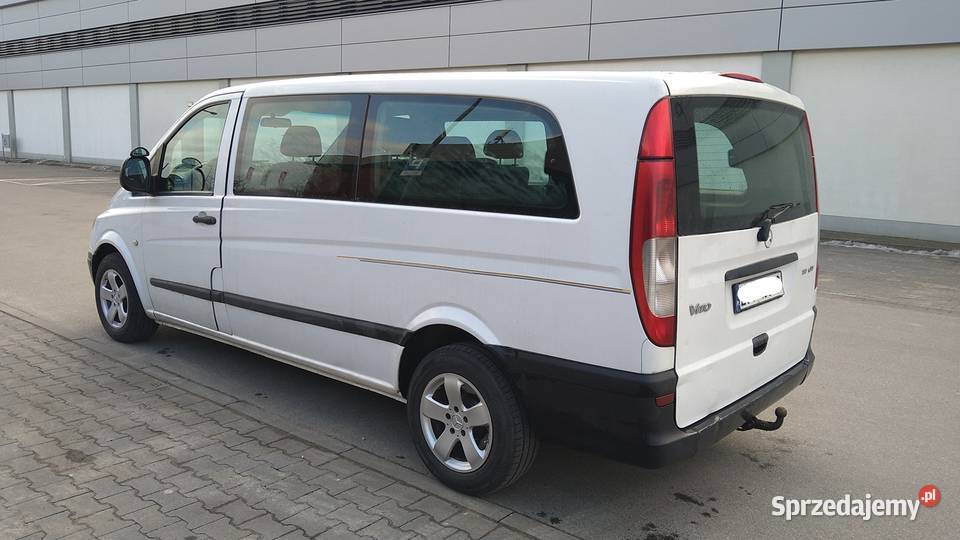 mercedes vito 22 cdi 2007r long nieuszkodzony Szczecin sprzedam