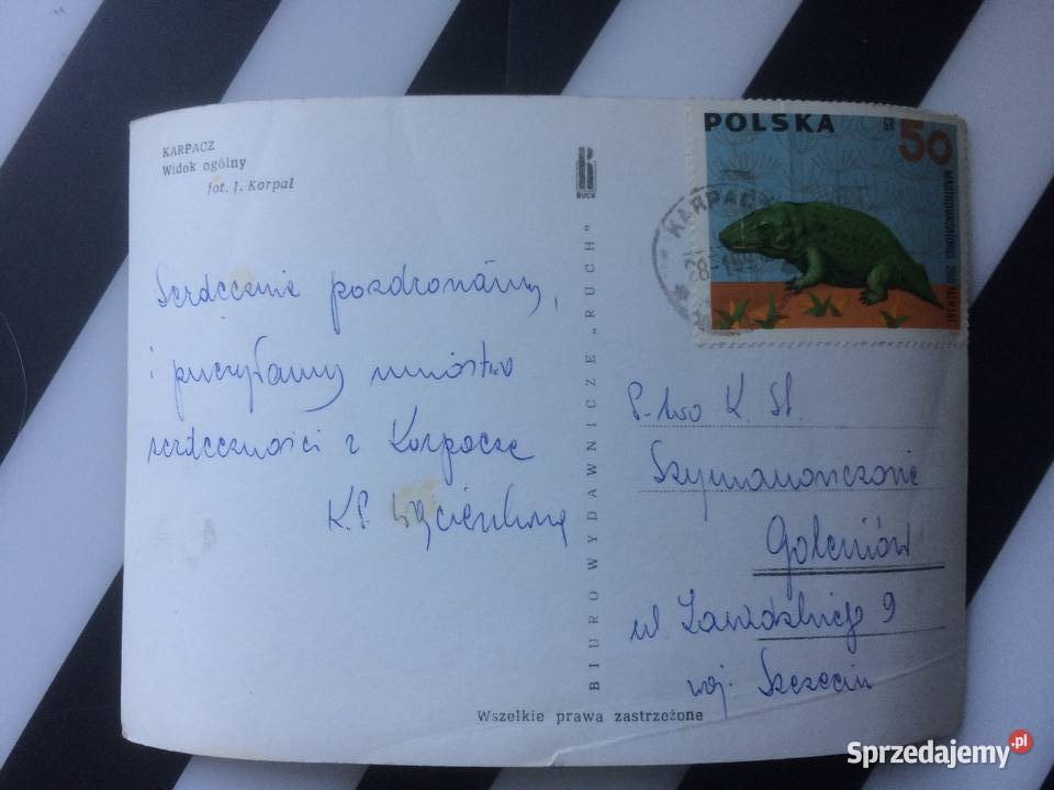 1131 Widokówka Karpacz Szczecin