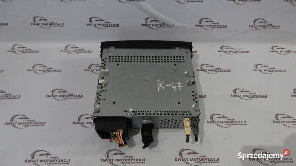 PEUGEOT 207 CC I 07r radio CD 96643699XT00 Sprzęt audio fabryczny