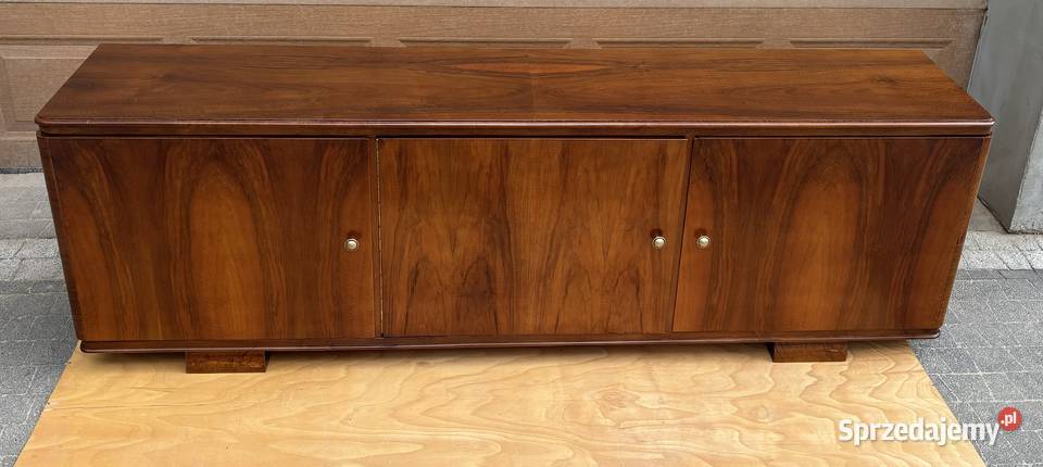 KomodaSzafka RTV Orzechowa Art Deco 195 piękna Warszawa