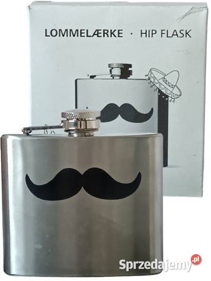 Piersiówka Lommelaerke ze stali nierdzewnej