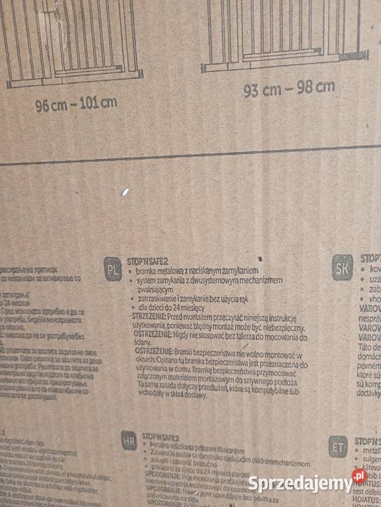 Bramka zabezpieczająca Hauck Stopn Safe 2 mazowieckie Przysucha sprzedam