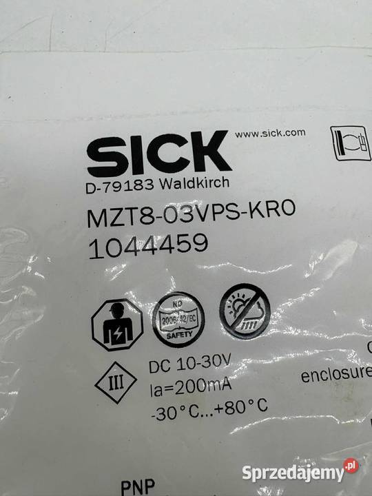 Sick MZT803VPSKRO 1044459 Czujnik zbliżeniowy sprzedam