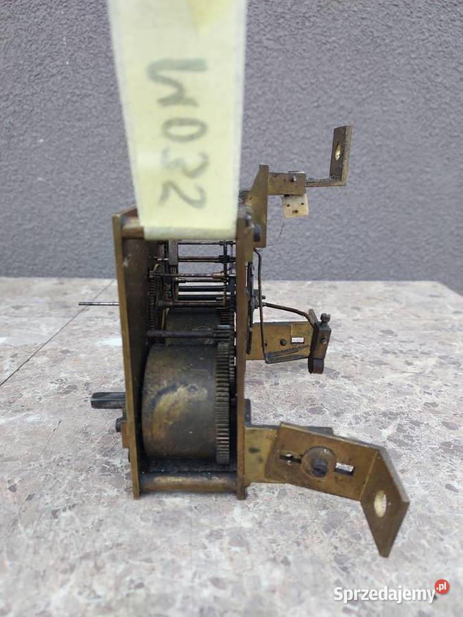 M035 Mechanizm starego zegara Japy Freres pełna Antyki, Sztuka, Kolekcje Tczew