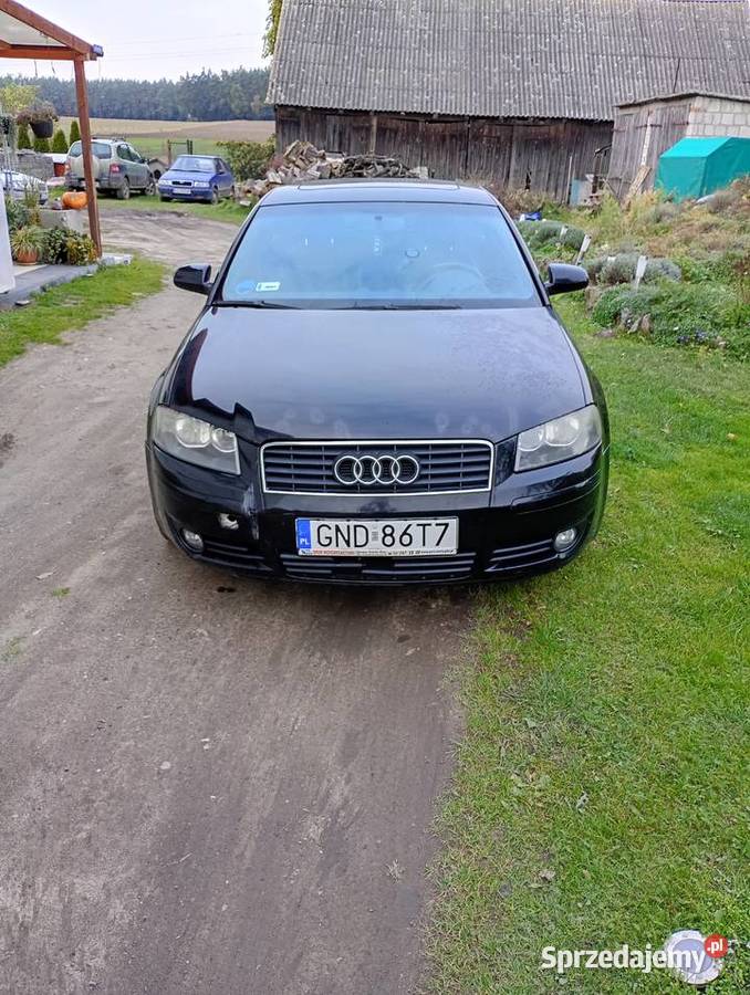 Sprzedam Audi A3 8p SLine 2004 r 20 TDI 140 gniazdo AUX warmińsko-mazurskie